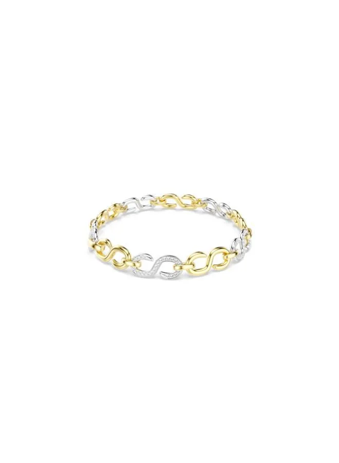 SWAROVSKI  Dextera Medium Crystal Mixed Plating Chain Bracelet for Women | Best Price UAE